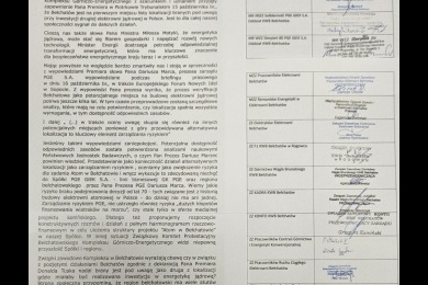 PISMO SKIEROWANE DO PREZESA RADY MINISTRÓW